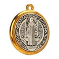 thumbnail image 1 of Medallas Católicas, Regalo Religioso, Material Metálico, Patrón Exquisito, Resistente A La Corrosión, Medalla De San Benito, A Prueba De Herrumbre Para Mujeres ANGGREK Otros, 1 of 8