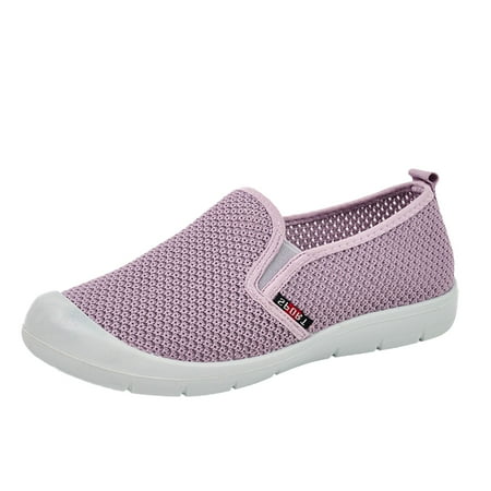 

HGWXX7 Ladies Shoes Lightweight Comfortable Shoe Cover Foot Flat Work Shoes Sneakers Non Slip Casual Running Shoes Fall Shoes