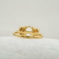 thumbnail image 4 of Cluster Art Deco 2 Ct Oval Cut Diamond Moissanite Engagement Ring Vintage Marquise Ring 10K Rose Gold Wedding Promise Gift, 4 of 5