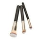 thumbnail image 1 of Set de brochas de maquillaje HUOGUO de 3 piezas con cerdas de nylon, 1 of 5