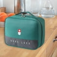 thumbnail image 3 of TISHITA First Aid Bag Storage Portable Waterproof Medicine Bag Traveling Medical Green L, 3 of 8