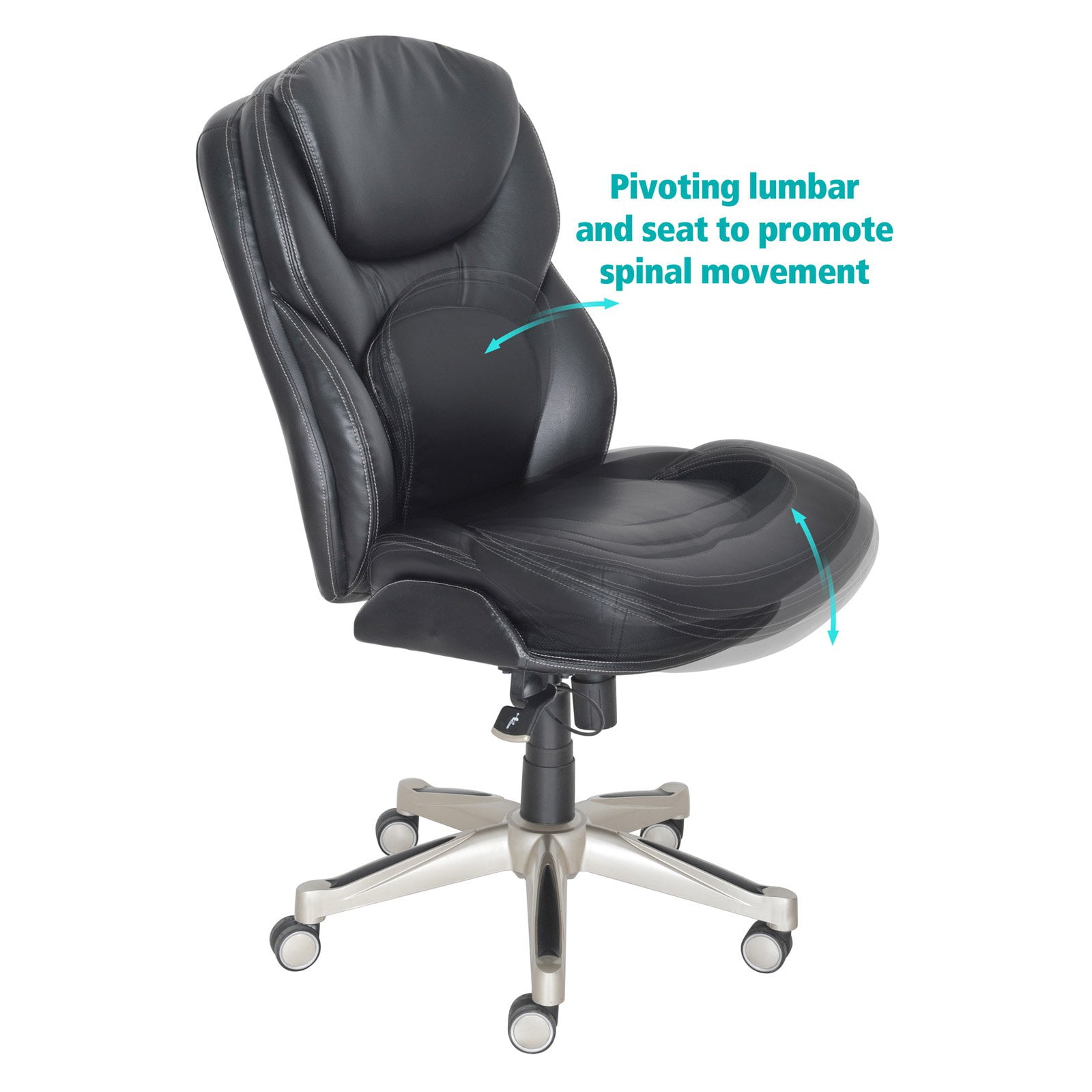 Serta Works Executive Office Chair With Back In Motion Technology Serta Works Executive Office Chair With Back In Motion Technology Com