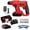 1 Pack Battery, variant on Heavy-Duty Rotary Hammer Drill, Ergonomic Electric Hammer for Concrete Brick Wood Metal Drilling