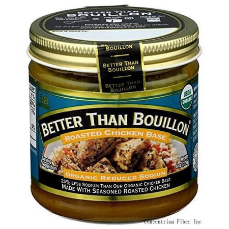 Organic Reduced Sodium Roasted Chicken Bouillon Base, 8 OZ
