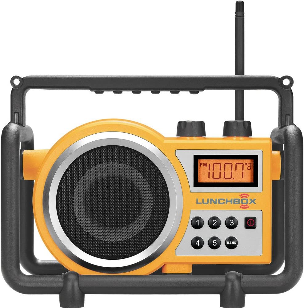 Sangean lb-100 Compact Am And Fm Lunchbox Ultra Rugged Radio - image 3 of 4