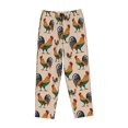thumbnail image 4 of Xecao Rooster Women's Straight Lounge Pajama Pants: The Epitome of Relaxed Sleepwear, 4 of 9