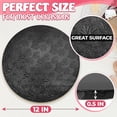 thumbnail image 2 of 12 Inch Cake Drum - Black Round 12 Inch Cake Boards for Holiday Dessert Presentation, Grease and Moisture Resistant, Thick Durable Material with Fancy Pattern, Great for Christmas Parties & Birthdays, 2 of 8