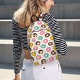 thumbnail image 5 of Easygdp Colorful Donuts Mochila de Lona Resistente para Laptop, Compatible con Laptops de 15 a 17 pulgadas, Ideal para Escuela, Trabajo y Viajes-Medium, 5 of 5