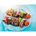 thumbnail image 5 of (3 pack) Proud Grill Slide & Serve BBQ Skewers Silver Stainless Steel Skewers, 5 of 8