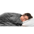 thumbnail image 2 of Bell + Howell Weighted Blanket with Glass Beads Filling for Calm Deep Sleep, 15 lbs, As Seen on TV, 2 of 7