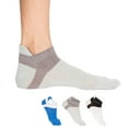 thumbnail image 4 of Coofit 3 Pairs Toe Socks Fashion Breathable Cotton Running Socks Low Cut Socks for Men, 4 of 10