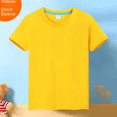 thumbnail image 2 of 2023 nueva primavera verano niños Camiseta de manga corta algodón media niñas niños capa Base manga corta, 2 of 5