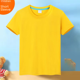 thumbnail image 2 of 2023 nueva primavera verano niños Camiseta de manga corta algodón media niñas niños capa Base manga corta, 2 of 5