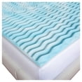 thumbnail image 1 of Memory Foam Mattress Topper Cot Size Fits Camp Cots Perfect for Kids sleepaway Camp and Also fits RV beds, 1 of 3