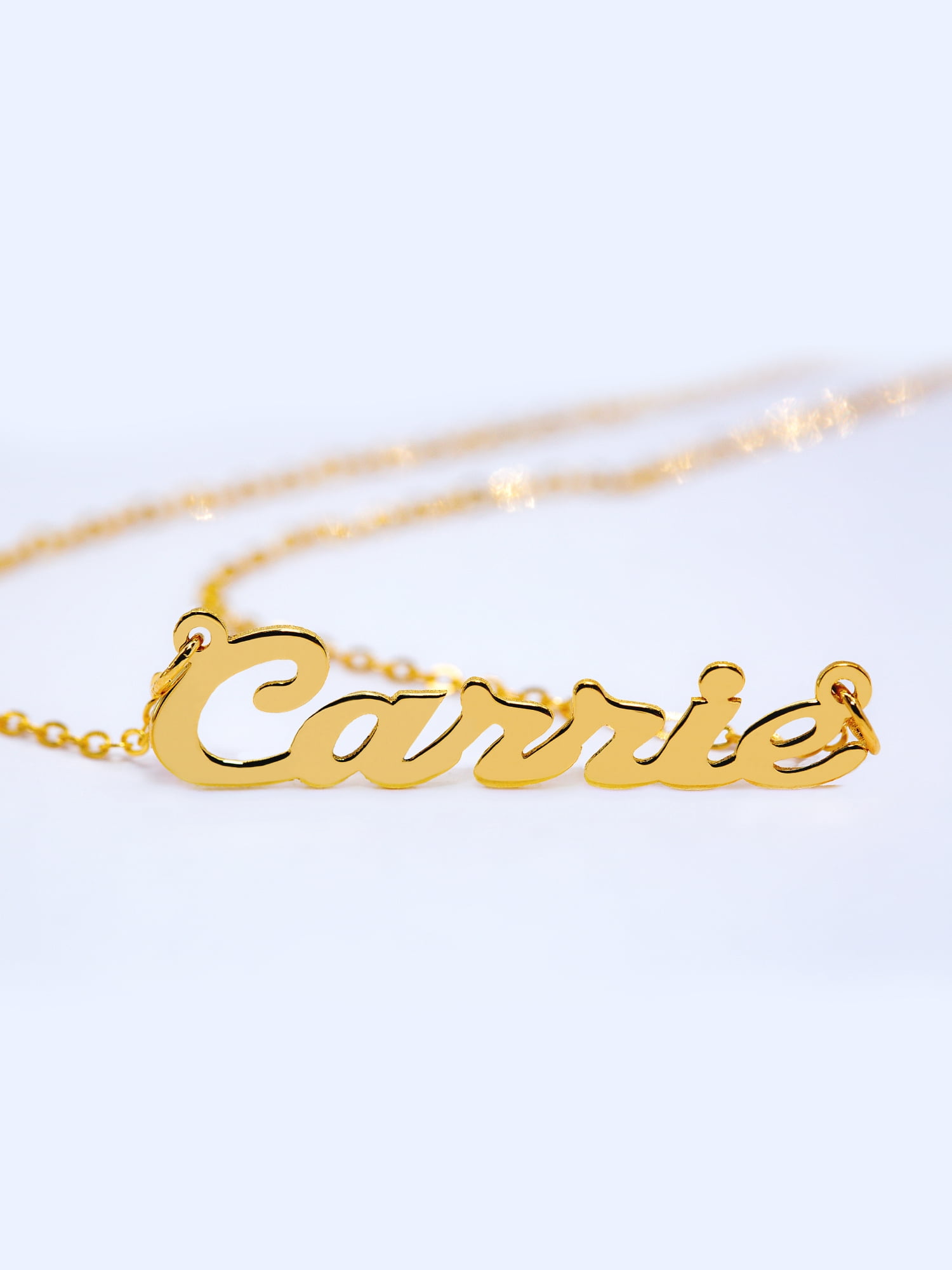 Personalized Script Name Necklace