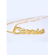 Personalized Script Name Necklace