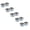 Blue 5PCS, variant on Double Cat Food and Water Bowl Set - Stainless Steel Bowls with Easy-to-Clean Detachable Design, Non-Slip Base, Pet Feeder for Samll and Medium Cats 3PCS