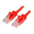 thumbnail image 3 of StarTech.com Snagless UTP Patch cable - RJ-45 (M) - RJ-45 (M) - 0.9 m - UTP - ( CAT 5e ) - red, 3 of 4