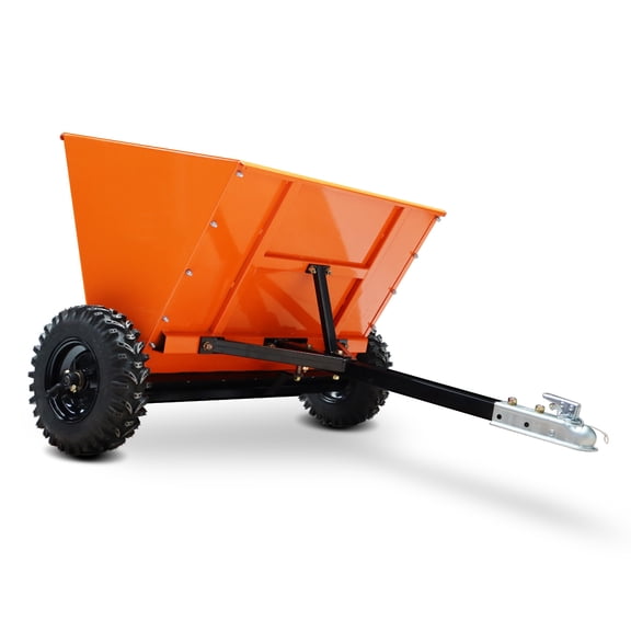 Chery Industrial 71Gal Towable Sand & Gravel Spreader | Heavy-Duty Spreader for ATV, UTV, Tractor