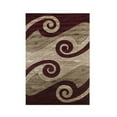 thumbnail image 4 of MDA Rugs Orelsi Red/Beige/Brown Polyester Area Rug 3'9'' X 5'9'' 4' x 6' Rectangle, 4 of 5