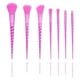 thumbnail image 4 of Juegos De Brochas De Maquillaje De 7/10 Uds., Mango En Espiral, Brocha Suave Para Sombra De Ojos, Herramientas De Belleza Portátiles Para Todo Tipo De Piel Advancent CE008039-03, 4 of 6