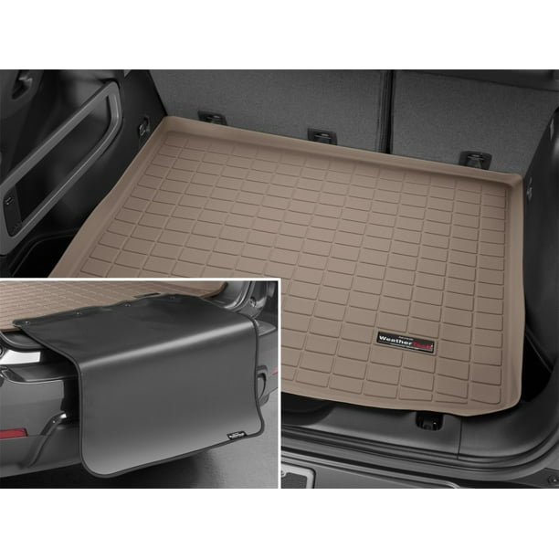 WeatherTech 14+ Jeep Cherokee Cargo Liner w/ Bumper Protector Tan
