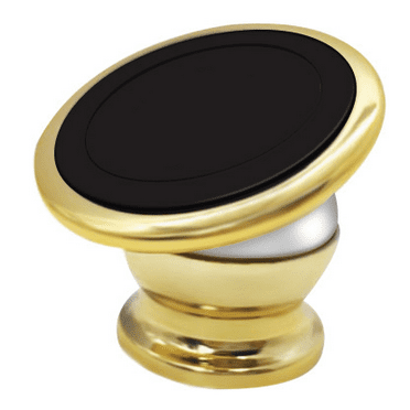 360 Degree Magnetic Smartphone Car Holder for Xperia XZ3, XZ2 Premium, XZ2, Z3V, Z4V, BLU Vivo XI+,HTC Windows Phone 8X / Droid DNA (Gold) + Mini Stylus