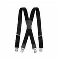 thumbnail image 1 of Tirantes X Extra Anchos para Hombre con Clips Negros o Plateados y Tela Gruesa - 5 cm, 1 of 4