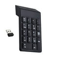 thumbnail image 1 of QJUHUNG 4GHz Wireless Number Keyboard USB 18 Keypad for Laptop PC Easy Setup 33ft Range Ergonomic Design for Work, 1 of 7