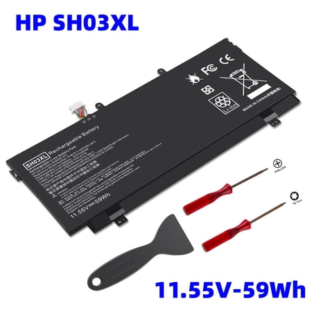 SH03XL Battery for HP Spectre X360 13-AC033DX 13-AB001 HSTNN-LB7L SH03 SH03057XL 859026-421 859356-855 TPN-Q178