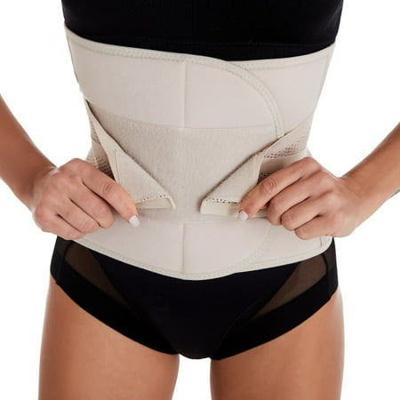 

Homgro Women s Tummy Control Waist Belt Postpartum Shapewear Elastic Firm Velcro Extra Firm Acrylic Waist Trimmer Apricot 14