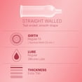 thumbnail image 3 of Durex Extra Thin Wild Strawberry Condoms For Men - 10s, 3 of 5