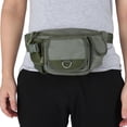 thumbnail image 4 of Sac de Pêche, Durable pour une Utilisation à Long Terme Bumbag Réglable pour la Randonnée en Plein Air Sac de Pêche Facile à Transporter et Pratique pour la Maison pour le Camping Militaire Vert, 4 of 8