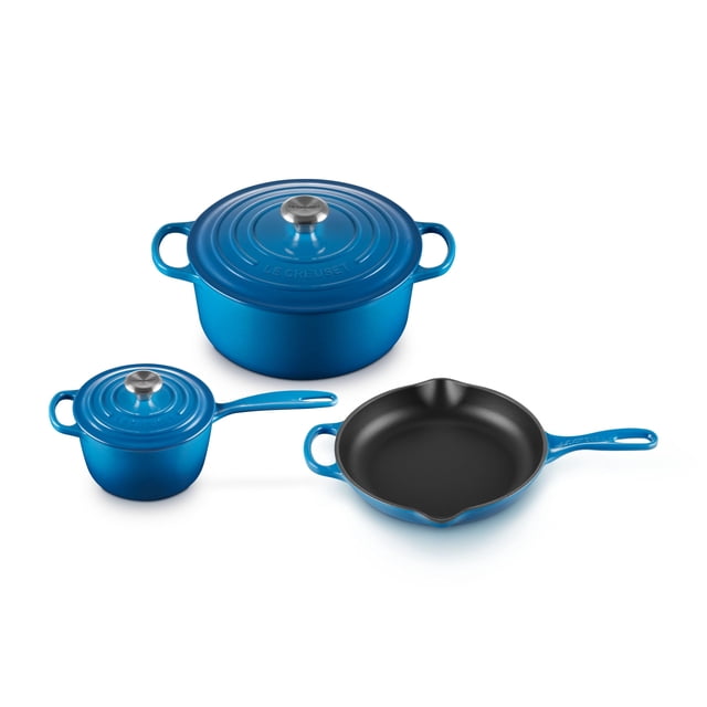 Juego de utensilios de cocina Le Creuset de hierro fundido esmaltado Signature, 5 piezas