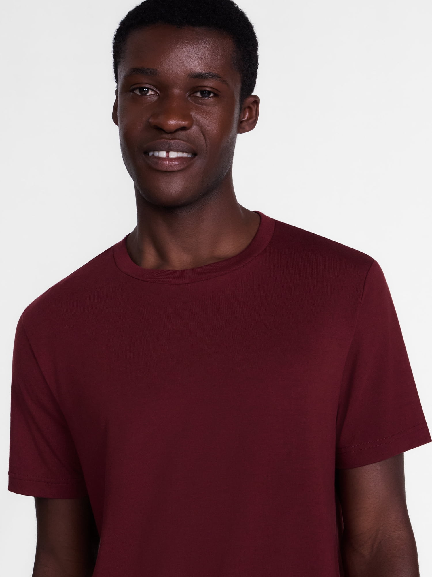 George Men's and Big Men's Crewneck Tee with Short Sleeves, Sizes XS-6XB