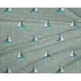 thumbnail image 4 of oneOone Polyester Lycra Fabric Waves & Sailboat Ocean Decor Fabric Printed BTY 56 Inch Wide, 4 of 4