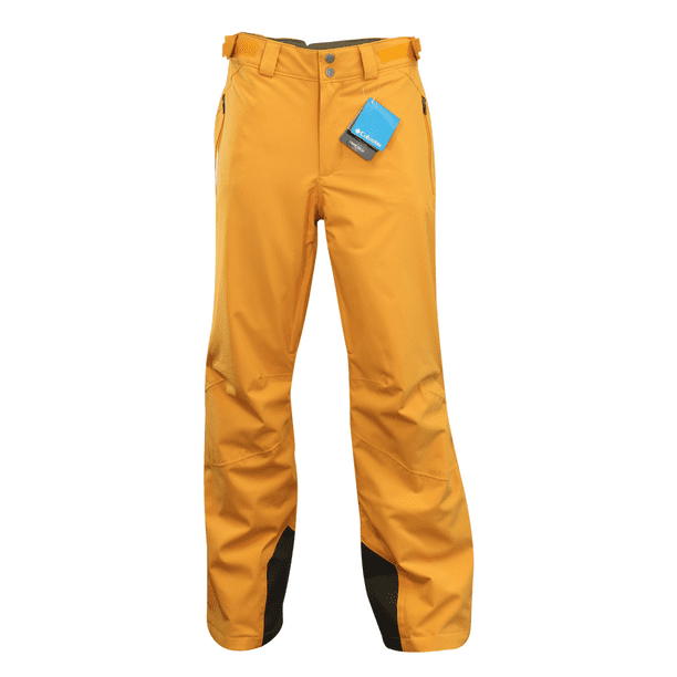Columbia Men's Snow Pants Yellow Waterproof Free Climb (S01) S
