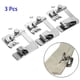 thumbnail image 5 of Dobladillo enrollado prensatelas para máquina de coser reemplazo de pie para Singer / Brother adaptador de vástago bajo 3 piezas sidaley  JJ20157-00, 5 of 6