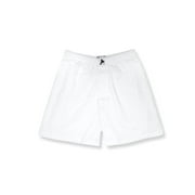 Biagio Mens Solid WHITE Color BOXER 100% Knit Cotton Shorts size Large