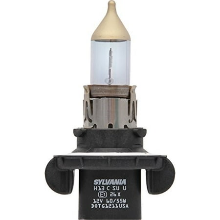 SYLVANIA H13 SilverStar Ultra High Performance Halogen Headlight Bulb, (Pack of