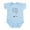 Sky Blue, variant on CafePress - Future Hockey Player Infant Bodysuit - Baby Light Bodysuit, Size Newborn - 24 Months