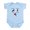 Sky Blue, variant on CafePress - Crawl Walk Table Tennis Body Suit - Baby Light Bodysuit, Size Newborn - 24 Months