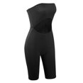 thumbnail image 4 of SRZYMJ Plus Size Jumpsuit Solid Color Open Back Tube Shorts Short Sportswear for Women Comfortable Stretchy Fit, 4 of 6