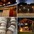 thumbnail image 5 of garden LUMAUR800XXSLNW 315 in. 35 Lumens Rechargeable Aurora Solar Rattan String Light, Natural, 5 of 8