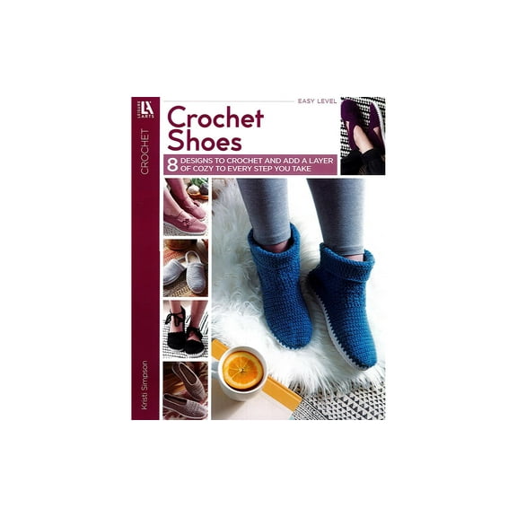 Leisure Arts Crochet Shoes Crochet Book