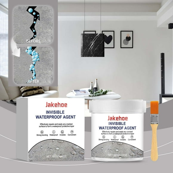 Bargain Home Improvement Leak Sealer Abrasion Proof Long Lasting Leak Proof Waterproofing Agent Window Sill Bathroom Waterproofing Coating 100g 2025 New