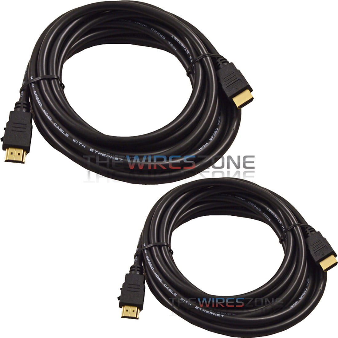Ultra HDMI v1.4 Cable Swivel Heads with Ethernet rotating Gold ends 1m 2m 3m 5m 