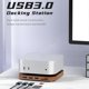 thumbnail image 2 of AJM4-H For Mac Mini M4 M4 Pro Wooden Expansion Dock USB 3.0 Hub Stand with TF SD Card Reader Base, 2 of 5