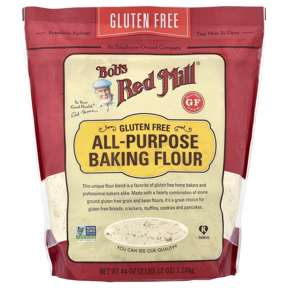 Bob's Red Mill All-Purpose Baking Flour, Gluten Free, 44 oz (1.24 kg)