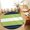 Navy blue Green, variant on Area Rugs 5'x7', Navy Blue Aqua Stripe Carpet Runner Indoor Outdoor Rugs Home Decor Aesthetic, Modern Art Horizontal Striped Non Slip Mats Washable Accent Rug for Living Room Bedroom